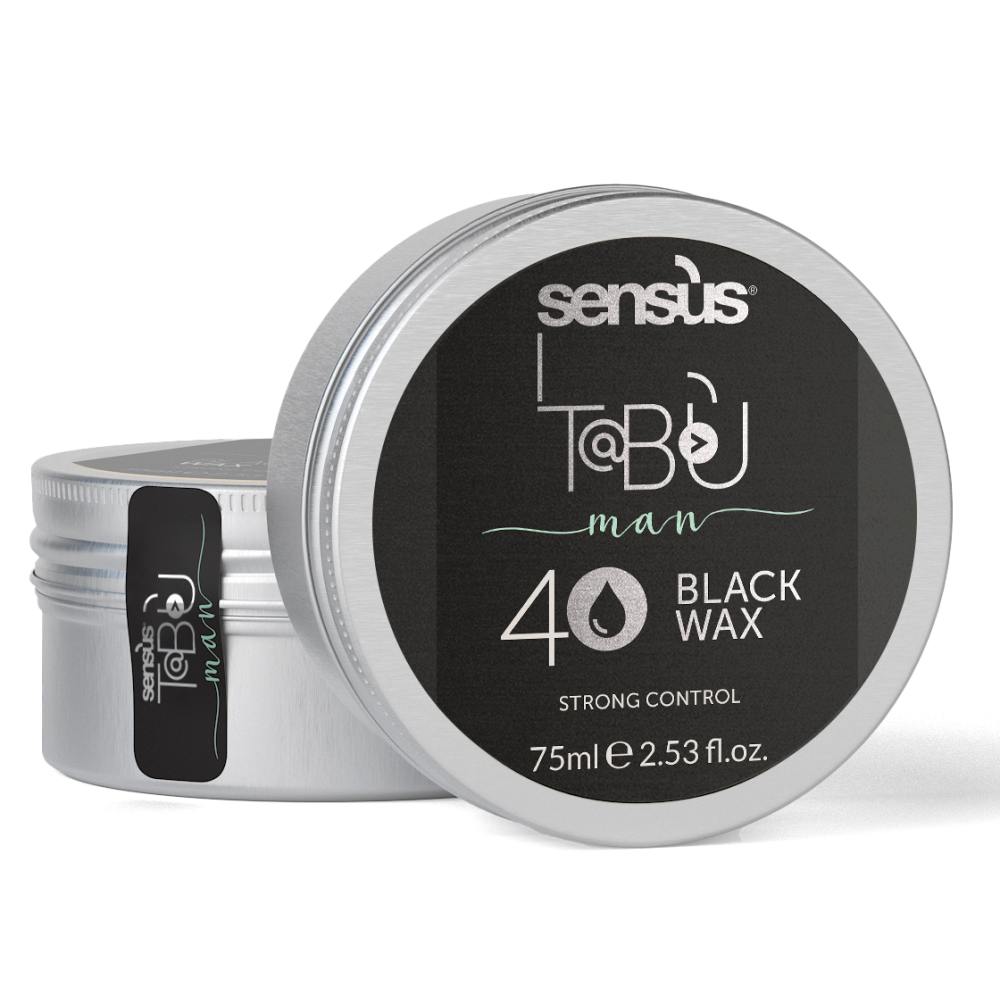 Black Wax 75 ml - Cera Nera Brillante Forte