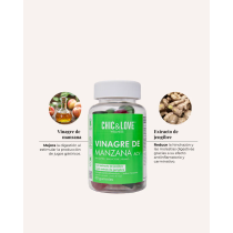 CHIC&LOVE GUMMIES VITAMINS VINAGRE DE MANZANA