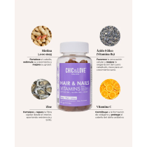 CHIC&LOVE GUMMIES VITAMINS HAIR&NAILS