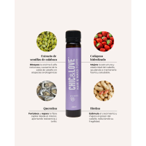 CHIC&LOVE LILA 360 HAIR FORMULA PACK 28 VIALES